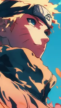 دانلود والپیپر متحرک ناروتو Naruto در فصل پاییز