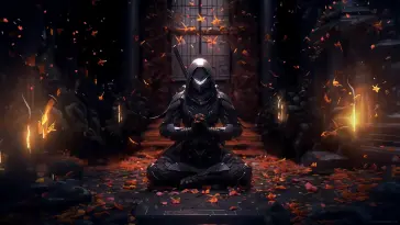 دانلود والپیپر متحرک مدیتیشن نینجا Ninja Meditation