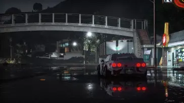 دانلود والپیپر متحرک نیسان جی‌تی‌آر۳۲ کیت راکت بانی Nissan GT-R32 Rocket Bunny