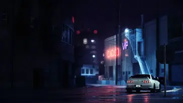 دانلود والپیپر متحرک ماشین نیسان آر۳۲ Nissan R32