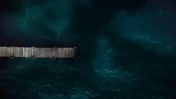 دانلود والپیپر متحرک منظره اسکله اقیانوس Ocean Dock