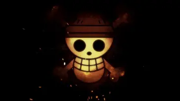 دانلود والپیپر متحرک جمجمه وان پیس One Piece Skull