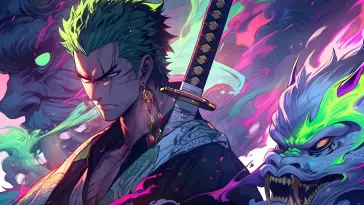 دانلود والپیپر متحرک زورو Zoro از One Piece