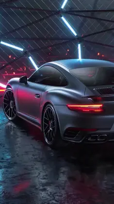 دانلود والپیپر متحرک پورشه ۹۱۱ توربو اس Porsche 911 Turbo S