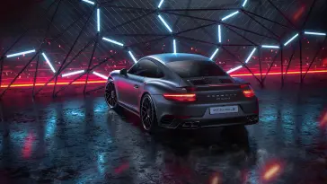 دانلود والپیپر متحرک پورشه ۹۱۱ توربو اس Porsche 911 Turbo S