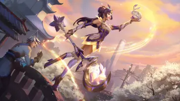 دانلود والپیپر متحرک لوکس Lux برندِ چینی پریستیج Prestige Porcelain از League of Legends