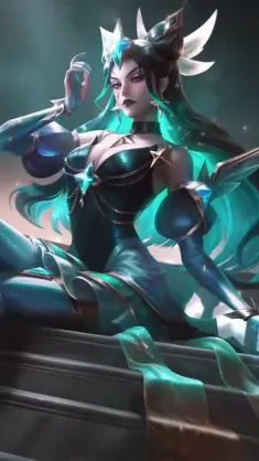 دانلود والپیپر متحرک پرستیژ استار گاردین سیندرا Syndra (لیگ اِو لِجندز League of Legends)