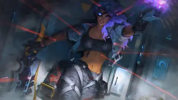 دانلود والپیپر متحرک سامیرا پسی‌اپس League of Legends PsyOps Samira
