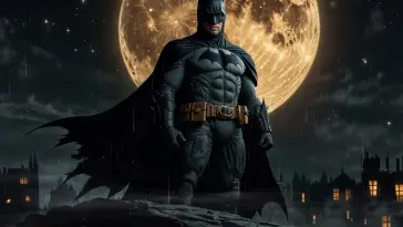 دانلود والپیپر متحرک فیلم بتمن Batman واقع‌گرا Realistic