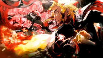 دانلود والپیپر متحرک رنکوکو کیوجورو از Demon Slayer