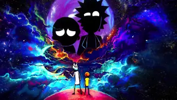 دانلود والپیپر متحرک ریک و مورتی Rick and Morty در جهان موازی
