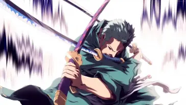 دانلود والپیپر متحرک رورونوا زورو در حالت مبارزه از One Piece