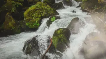 دانلود والپیپر متحرک طبیعت آبشار خروشان Rushing Waterfall