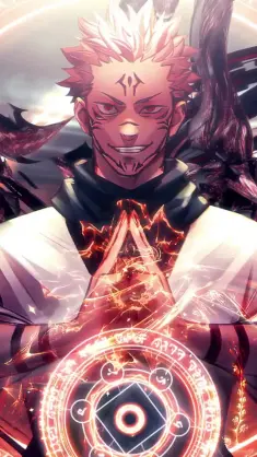 دانلود والپیپر متحرک ریومن سوکونا Ryomen Sukuna از جوجوتسو کایزن Jujutsu Kaisen