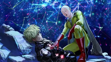 دانلود والپیپر متحرک سایاما و گنوس وان‌پانچ‌من Saitama Genos One-Punch Man