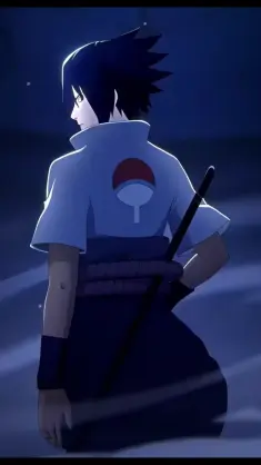 دانلود والپیپر متحرک ساسوکه اوچیها ناروتو Naruto Sasuke Uchiha