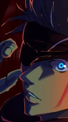 دانلود والپیپر متحرک ساتورو گوجو چشم آبی جوجوتسو کایزن Gojo Blue Eye Jujutsu Kaisen