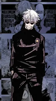 دانلود والپیپر متحرک مانگا ساتورو Satoru از جوجوتسو کایزن Jujutsu Kaisen