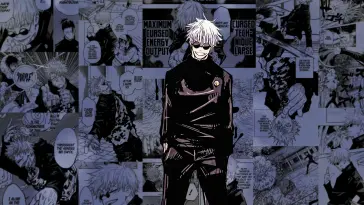 دانلود والپیپر متحرک مانگا جوجوتسو کایزن ساتورو Jujutsu Kaisen Satoru Manga