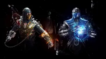 دانلود والپیپر متحرک عقرب در برابر ساب‌زیرو مورتال کامبت Mortal Kombat Scorpion Sub-Zero