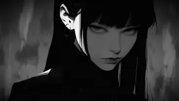 دانلود والپیپر متحرک طرح دختر Serious Girl