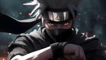 دانلود والپیپر متحرک کاکاشی استاد شارینگان ناروتو Kakashi Sharingan Naruto