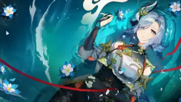 دانلود والپیپر متحرک شن‌ه Shenhe از گنشین ایمپکت Genshin Impact