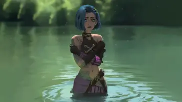 دانلود والپیپر متحرک آرکین جینکس موکوتاه Arcane Jinx Short Hair