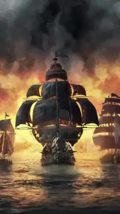 دانلود والپیپر متحرک بازی جمجمه و استخوان‌ها Skull and Bones