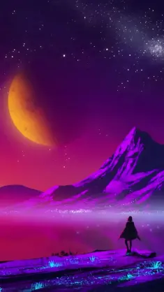 دانلود والپیپر متحرک یک رویاپرداز تنها Lonely Dreamer