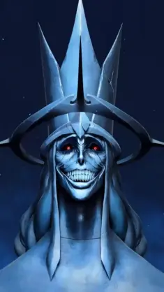 دانلود والپیپر متحرک تندیس تنها سطح‌کن Solo Leveling Statue