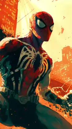 دانلود والپیپر متحرک مرد عنکبوتی Spider-Man Dynamic Pose