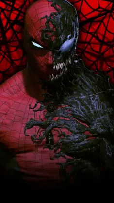 دانلود والپیپر متحرک فیلم سینمایی اسپایدرمن Inside Venom از ونوم