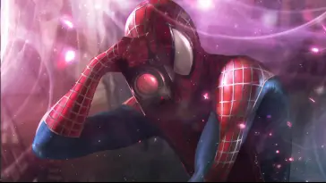 دانلود والپیپر متحرک مرد عنکبوتی Spider-Man با دوربین Marvel