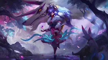 دانلود والپیپر متحرک کیندرِد اسپیریت بلاسم لیگ Kindred Spirit Blossom League