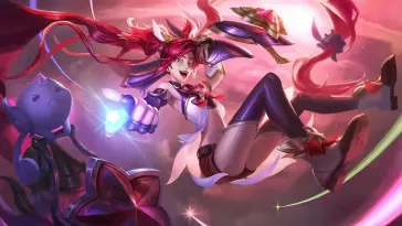 دانلود والپیپر متحرک استار گاردین جینکس لیگ آف لجندز Star Guardian Jinx League of Legends