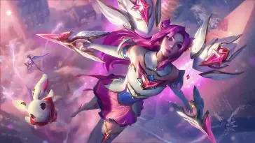 دانلود والپیپر متحرک نگهبان ستاره کیسا Star Guardian Kai’Sa از لیگ آف لجندز League of Legends