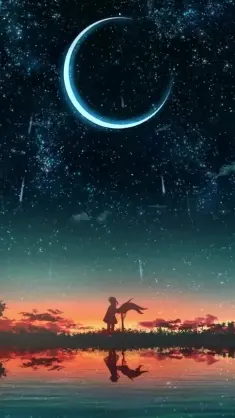 دانلود والپیپر متحرک بارش ستاره‌ها Meteor Shower