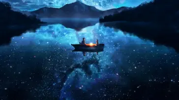 دانلود والپیپر متحرک منظره ستارگان در اعماق Stars Underneath