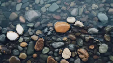 دانلود والپیپر متحرک منظره آب و سنگ Water and Stones