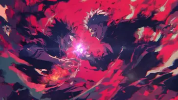دانلود والپیپر متحرک سوکونا در برابر گوجو Sukuna vs Gojo از Jujutsu Kaisen