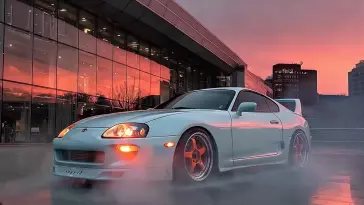 دانلود والپیپر متحرک تویوتا سوپرا مارک ۴ Toyota Supra Mk4