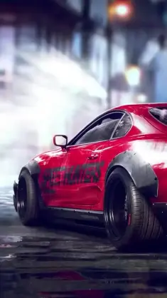 دانلود والپیپر متحرک تویوتا سوپرا نید فور اسپید Toyota Supra Need For Speed