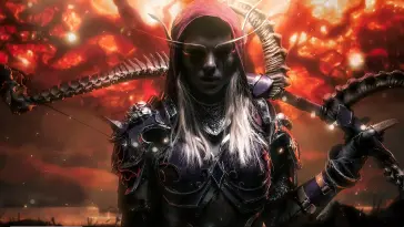 دانلود والپیپر متحرک سیلواناس Sylvanas Windrunner (وارکرفت Warcraft)