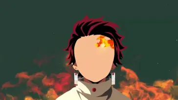 دانلود والپیپر متحرک تانجیرو Kamado Tanjiro – طرح مینیمال از دیمون اسلیر Demon Slayer