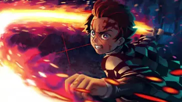 دانلود والپیپر متحرک تانجیرو Tanjiro از شیطان‌کش Demon Slayer