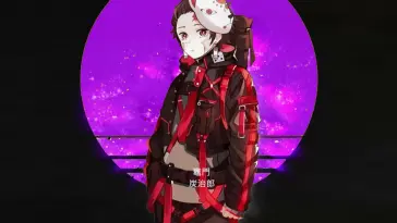 دانلود والپیپر متحرک دیمون اسلیر تانجیرو کامادو لحظه نبرد Demon Slayer Tanjiro