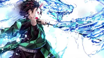 دانلود والپیپر متحرک اراده تانجیرو برای محافظت Demon Slayer Tanjiro Will to Protect