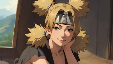دانلود والپیپر متحرک تماری Temari از ناروتو Naruto