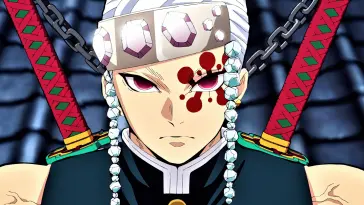 دانلود والپیپر متحرک تنگن اوزوی دیمون اسلیر Demon Slayer Tengen Uzui